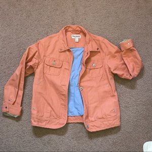 Orange Dri-duck jacket